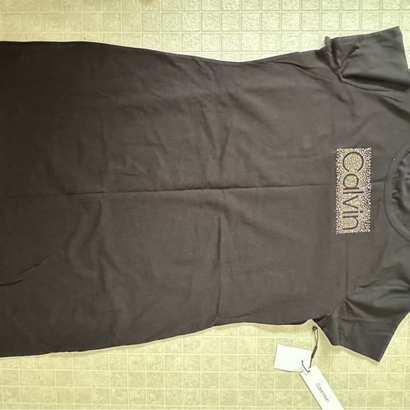 Calvin Klein Charcoal dress with Logo - Picture 1 of 1